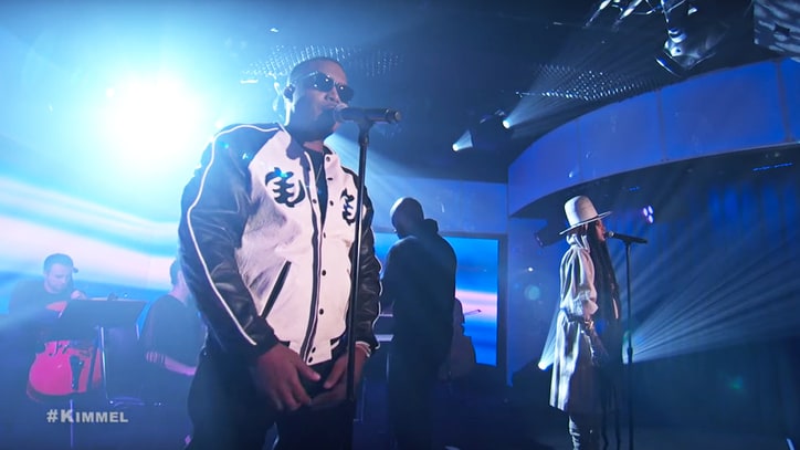 Watch Nas, Erykah Badu's Powerful 'This Bitter Land' on 'Kimmel'