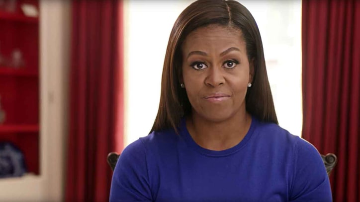 Watch Michelle Obama Urge Voters for 'President Our Kids Can Look Up To'