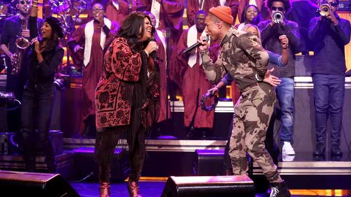 Watch Pharrell, Kim Burrell Perform Spirited 'I See a Victory'