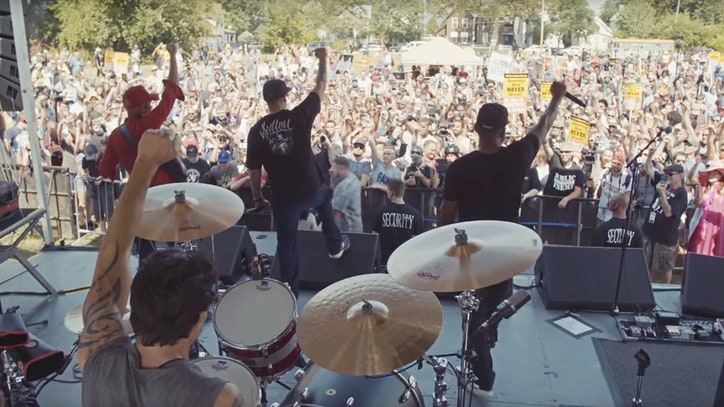 See Prophets of Rage Call for Change in Turbulent Debut Video