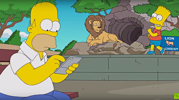 Watch Homer Shun Family for 'Pokemon Go' in New 'Simpsons' Clip