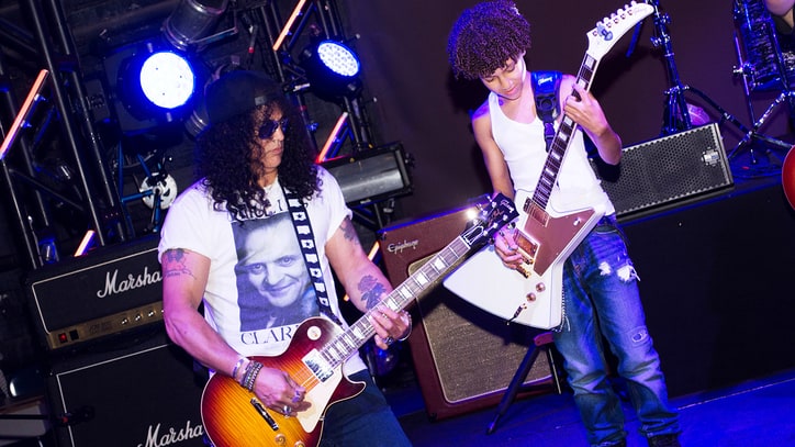 See Guns N' Roses' Slash Surprise Kid Rockers at 'School of Rock'