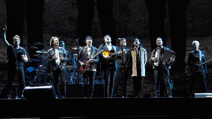 Watch U2 Perform With Eddie Vedder, Mumford & Sons in Seattle