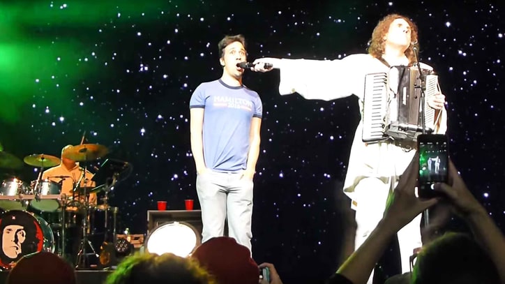 Watch Lin-Manuel Miranda Join 'Weird Al' for Live 'Yoda'