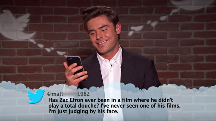 See Zac Efron, Melissa McCarthy Read Mean Tweets on 'Jimmy Kimmel'