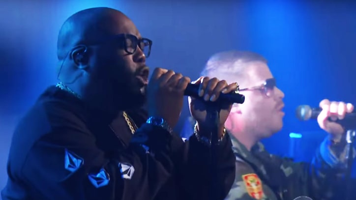Watch Run the Jewels Perform 'Thursday in the Danger Room' on 'Colbert'
