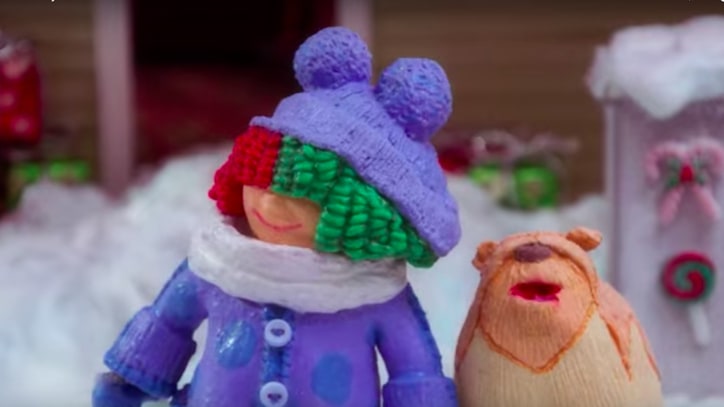 Watch Sia's Claymation Christmas Video for 'Candy Cane Lane'