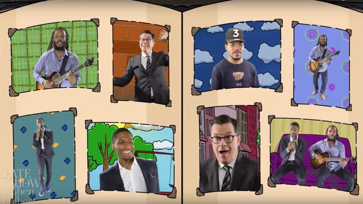 See Chance the Rapper, Stephen Colbert Recreate 'Arthur' Theme