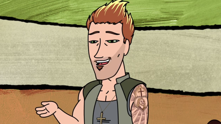See Jason Isbell Play a Tattooed Preacher on 'Squidbillies'