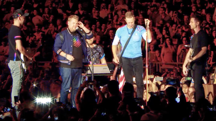Watch Coldplay's Powerful 'Nothing Compares 2 U' Cover With James Corden