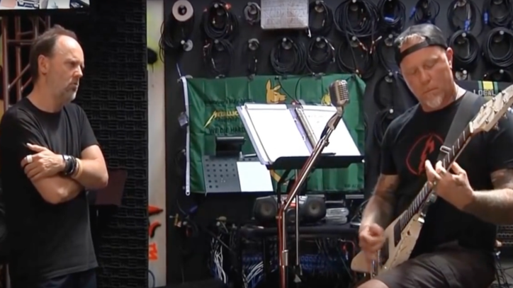 See Metallica Build 'Hardwired' From the Riff Up in Making-Of Video