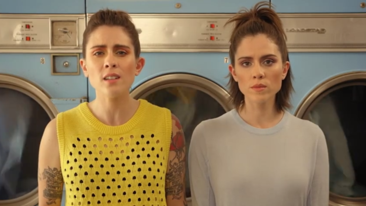 Watch Tegan and Sara's Playfully Suggestive 'Stop Desire' Video