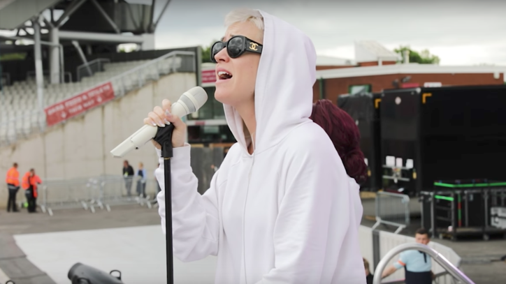 See Katy Perry's Behind-the-Scenes One Love Manchester Video