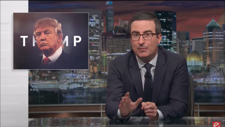 Watch John Oliver Blast GOP Lawmakers for Failing to Criticize Trump