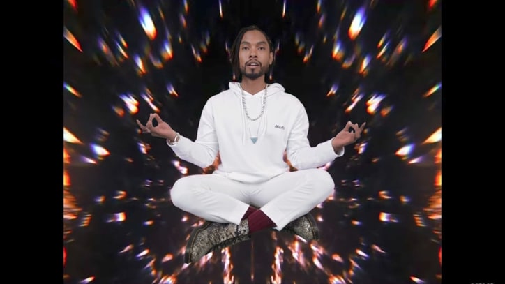 Watch Miguel's Wild Bubble Bath Party in 'Sky Walker' Video
