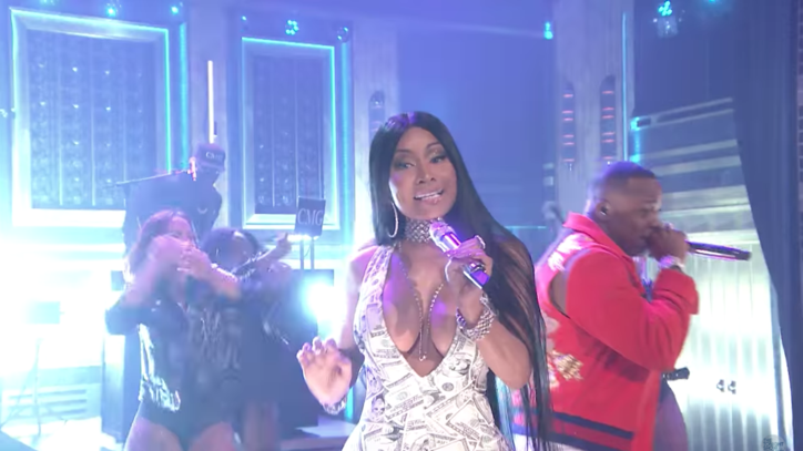 Watch Yo Gotti, Nicki Minaj Perform Searing 'Rake It Up' on 'Fallon'