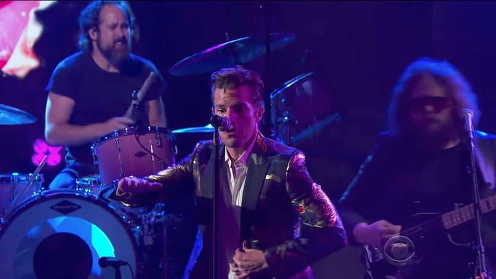 Watch the Killers Perform Swaggering 'The Man' on 'Colbert'