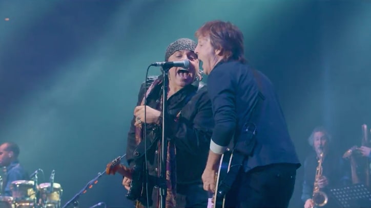 Watch Paul McCartney Join Steven Van Zandt for Raucous Beatles Cover