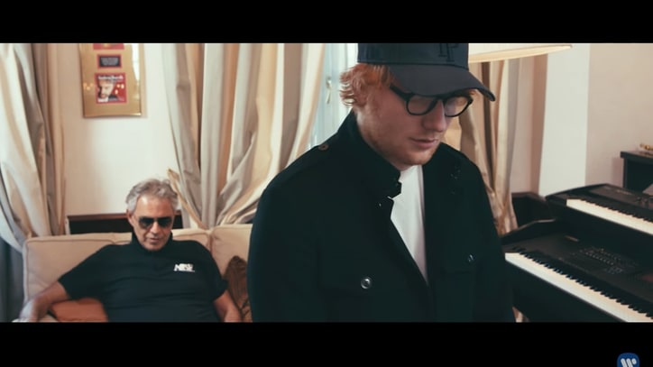 Hear Ed Sheeran, Andrea Bocelli Sing 'Perfect' With Orchestra