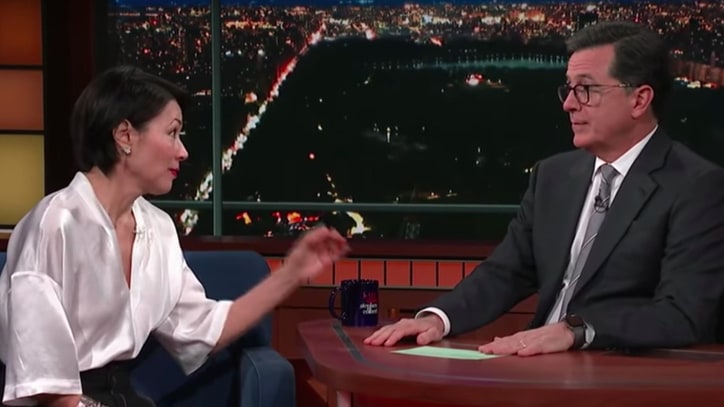 Ann Curry Talks #MeToo on 'Colbert:' 'It's About Changing the Power Balance'