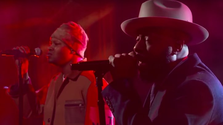 Watch Talib Kweli's Rueful Performance of 'The One I Love' on 'Colbert'