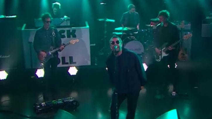 See Liam Gallagher Sing Yoko Ono-Inspired 'I've All I Need' on 'Corden'