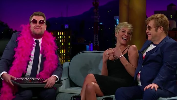 See James Corden Mangle Famous Songs With Elton John