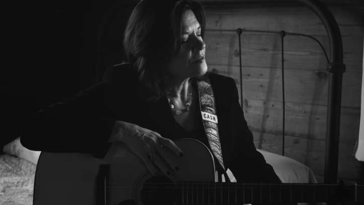 See Rosanne Cash Visit Johnny Cash's Childhood Home in 'Walking Wounded' Video