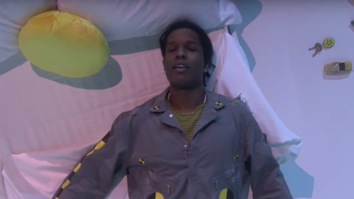 See A$AP Rocky's Volatile Medley of New Songs on 'Fallon'