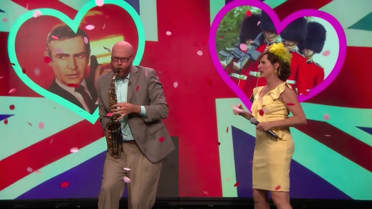 See Will Ferrell, Molly Shannon Serenade Prince Harry, Meghan Markle on 'Fallon'