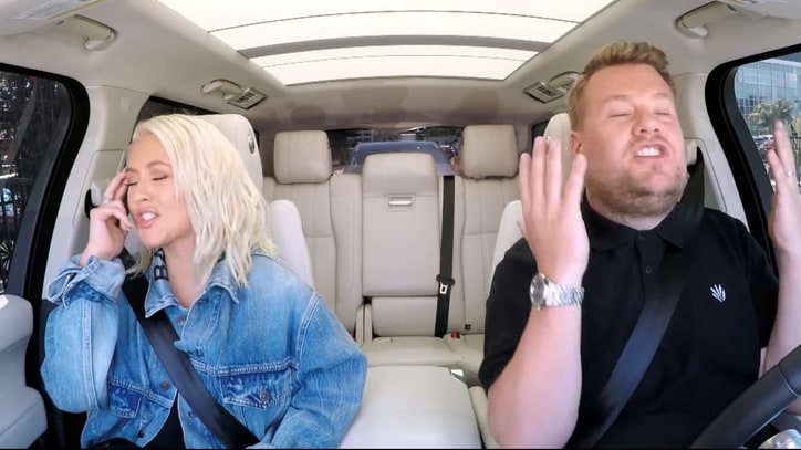 Watch Christina Aguilera Sing 'Fall in Line' on 'Carpool Karaoke'