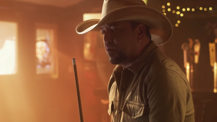 See Jason Aldean, Miranda Lambert's Moody 'Drowns the Whiskey' Video