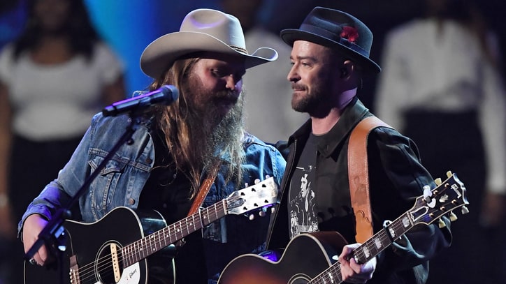 See Justin Timberlake, Chris Stapleton's Nashville Reunion for 'Tennessee Whiskey'