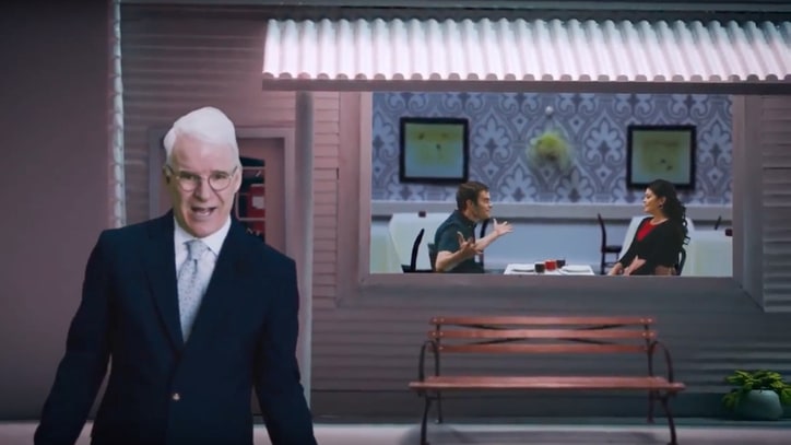 See Steve Martin's 'Caroline' Video With Bill Hader, Cecily Strong