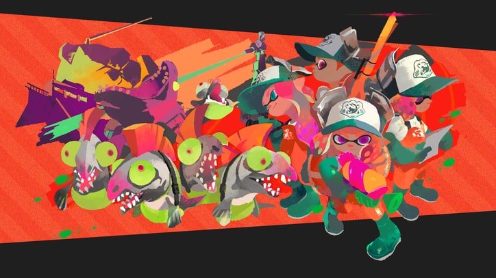 'Splatoon 2' Makers on Esports and Why the New Salmon Run Co-Op Mode is so Hard