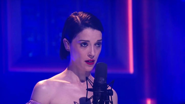 Watch St. Vincent's Harrowing 'Slow Disco' Performance on 'Fallon'