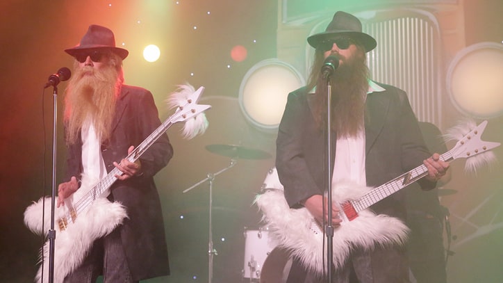 See Chris Stapleton, Kevin Bacon Rewrite ZZ Top's 'Legs' on 'Fallon'