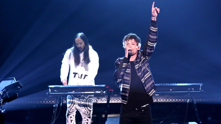 Watch Louis Tomlinson, Steve Aoki Perform Hypnotic New Song on 'Fallon'