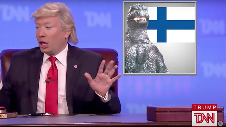 Watch 'Donald Trump' Turn Anchorman on Personal News Network on 'Fallon'