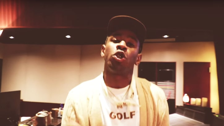 Watch Tyler, the Creator Rap New Song '435' in Makeshift Tour Video