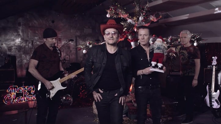 U2 Hint at New LP, 'Joshua Tree' 30th Anniversary Shows in Christmas Video