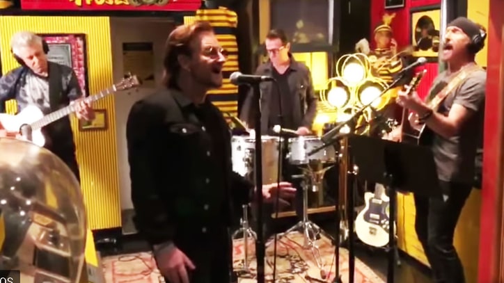U2 Brings 'Love is Bigger Than Anything in its Way' to Third Man Records