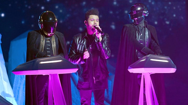 Watch the Weeknd, Daft Punk Perform Icy 'I Feel It Coming' at Grammys