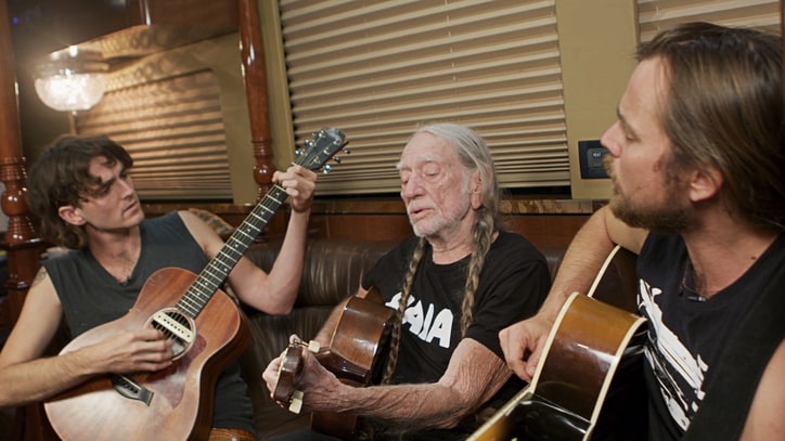 Watch Willie Nelson and His Sons Detail Unbreakable Family Bond on Tour Bus