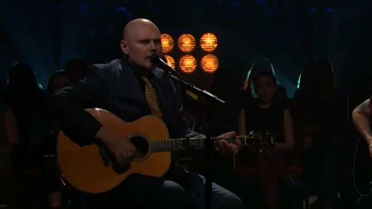 Watch Billy Corgan Perform Intimate 'Archer' on 'Corden'