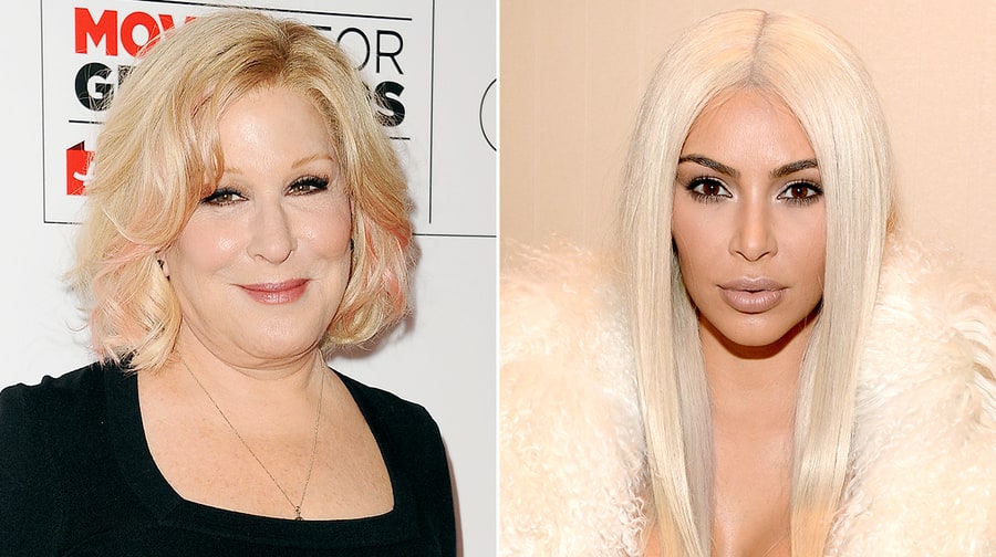 Bette Midler Reacts to Kim's Claims: 'I Never Tried to Fake Friend You'