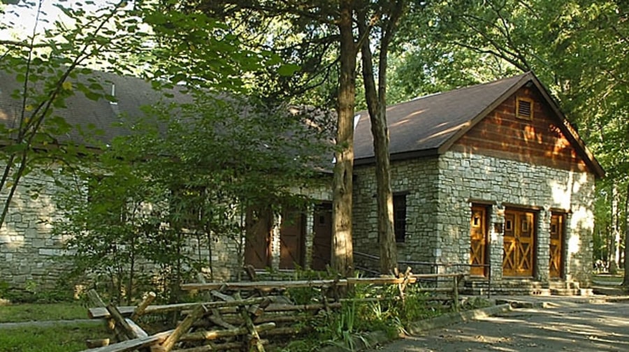 Cedars of Lebanon State Park, Tennessee WPA and CCC Lodges for