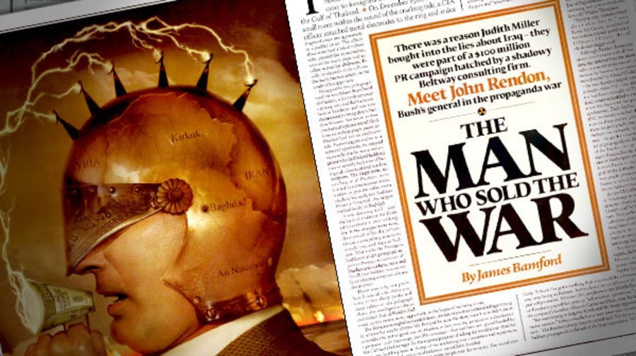 The Man Who Sold The War by James Bamford