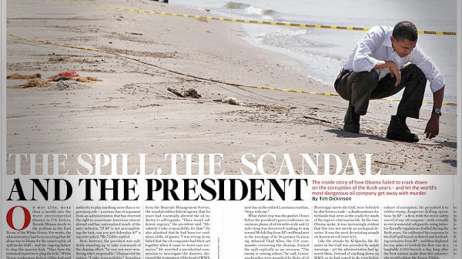 Obama Criticized for Role in BP Oil Spill
