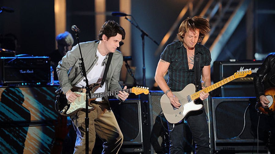 John Mayer and Keith Urban